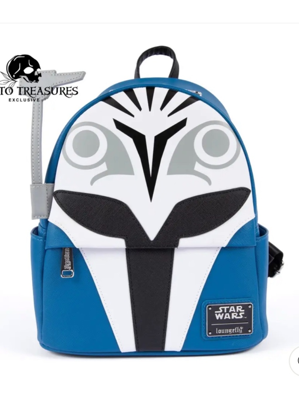 💙PRICE FIRM💙NWOT Loungefly Exclusive Star Wars Bo Katan Cosplay Backpack